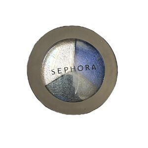 Sephora MicroSmooth Baked Eyeshadow Trio #07 Solar Eclipse Blue Discontinued NWT